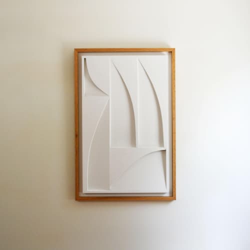 No. 27 Plaster Wall Relief | Wall Sculpture in Wall Hangings by Joseph Aurelius