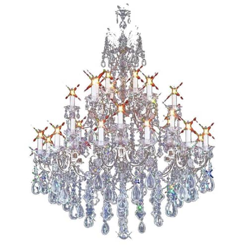 Alan Mizrahi AMLS155 Romanza V | Chandeliers by Alan Mizrahi Lighting Design