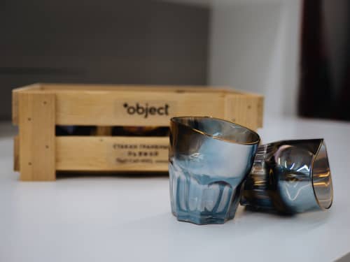 Holographic Rocks Glass Set | Drinkware by PlusObject