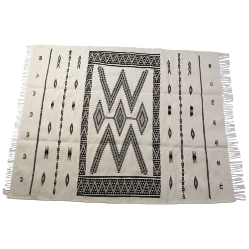 Handwoven wool rug | Area Rug in Rugs by Berber Art. Item composed of fabric and fiber