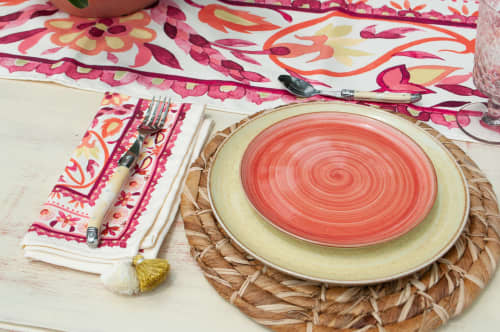 Magenta Napkins | Linens & Bedding by OSLÉ HOME DECOR. Item made of fabric