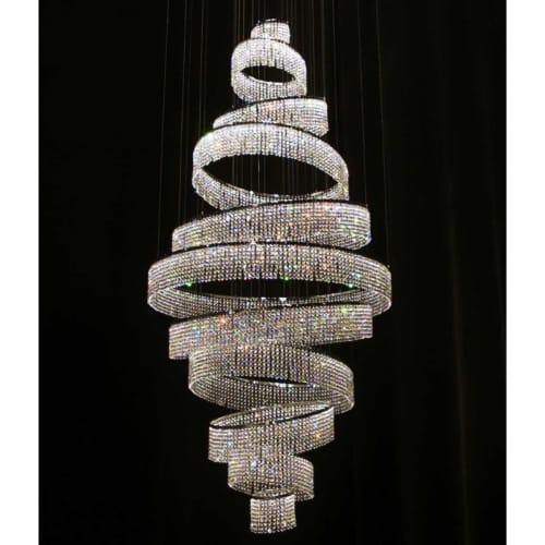 AM8847D Swirl | Chandeliers by Alan M