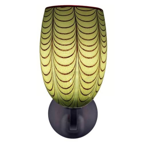 Blown Glass Wall Sconce - IZMIR (RONDO) | Sconces by Oggetti Designs. Item made of glass