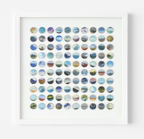 Landscapes | Collage in Paintings by Amelia Coward