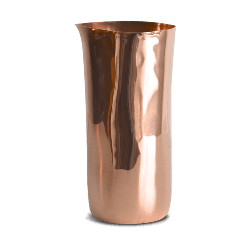 Sculpt Carafe In Copper | Vessels & Containers by Tina Frey. Item made of brass
