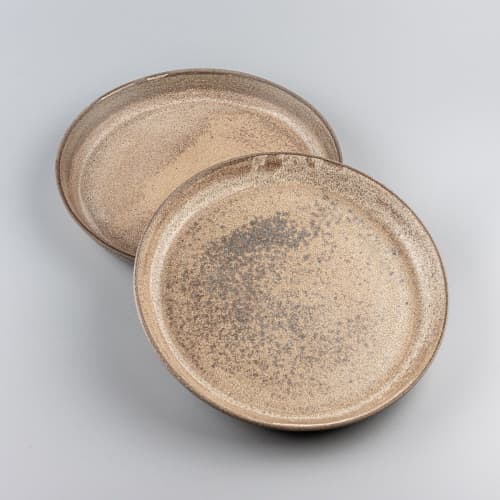 Plates Set Zamena | Dinnerware by Svetlana Savcic / Stonessa. Item made of stoneware