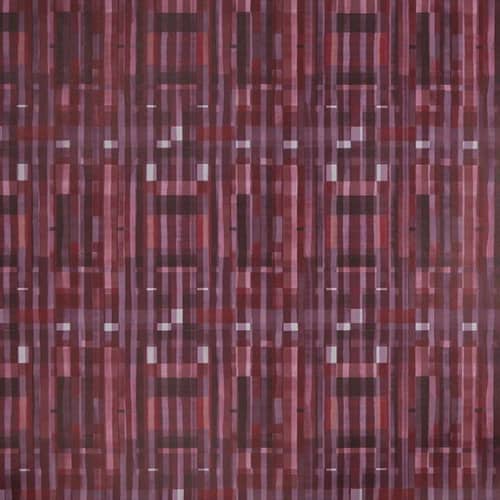 Good Girl Gone Plaid Dark Red Wallpaper | Wall Treatments by Stevie Howell