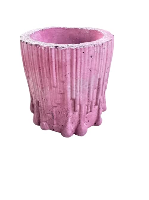 Blush Drip Planter | Vases & Vessels by RAW & UNIQ