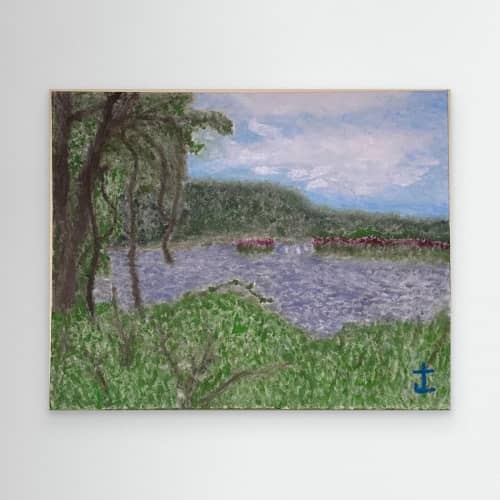 A secret lake : Jonathan Lysdahl | Decorative Objects by Art of Jonathan Lysdahl