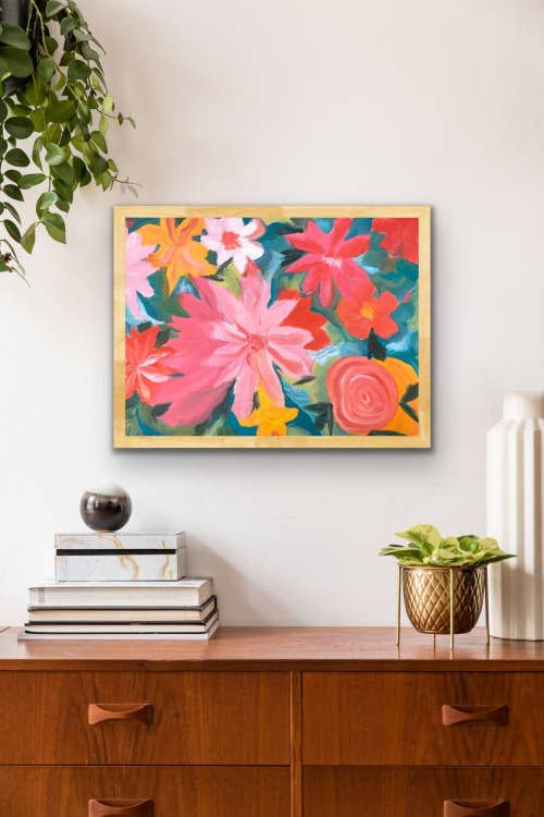 Bouquet III (Horizontal or Vertical) | Prints by Neon Dunes by Lily Keller. Item composed of paper