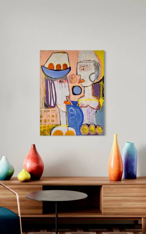 Hand Me My Arms | Sold | Oil And Acrylic Painting in Paintings by Aleea Jaques ,