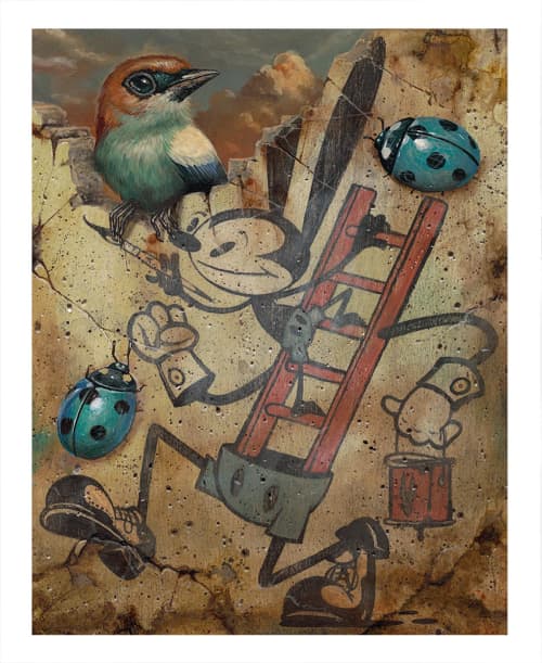 "Have Ladder, Will Travel" | Prints by Greg "CRAOLA" Simkins
