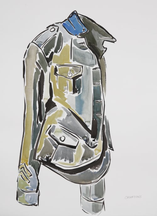 Momento Mori | Watercolor Painting in Paintings by Eric Farache Artist