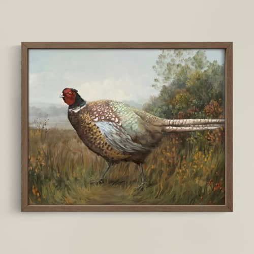Rocco the Pheasant | Work by The Ugly Cat Studio