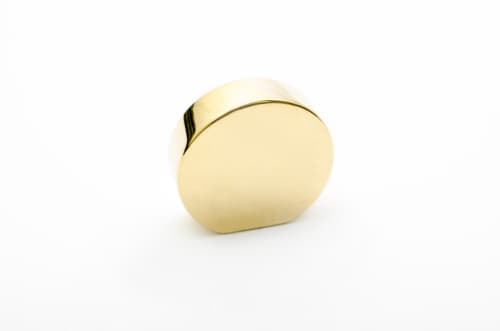 Globe 20 Polished Brass | Knob in Hardware by Windborne Studios. Item made of brass