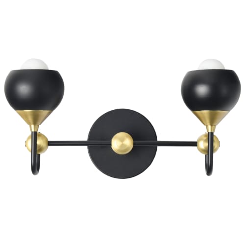 Moura | Sconces by Illuminate Vintage. Item composed of brass