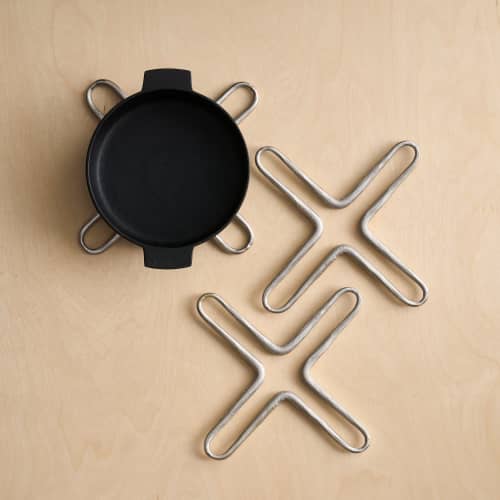 Forge Trivets Assorted - Set of 2 | Coaster in Tableware by The Collective