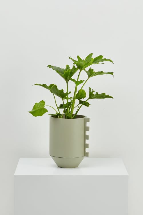 Zip Feature Planter | Vases & Vessels by Capra Designs