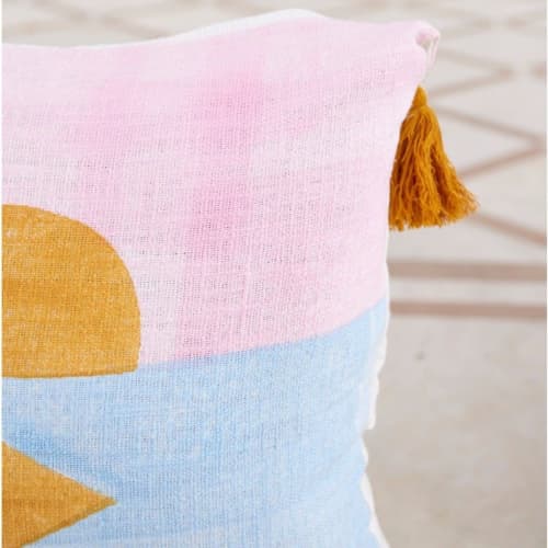 On the Beach Sham | Linens & Bedding by CQC LA. Item made of cotton