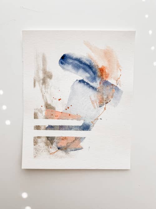 I'm So Into You | Mixed Media in Paintings by TERRA ETHOS. Item made of paper works with boho & contemporary style
