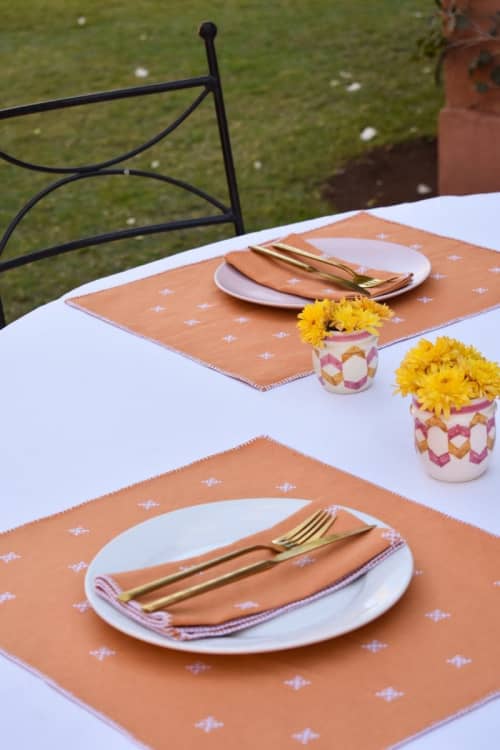 Noor Placemat | Tableware by Folks & Tales. Item made of cotton