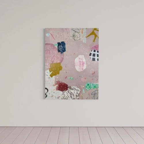 Foraging for Mushrooms | Oil And Acrylic Painting in Paintings by Sarah Finucane