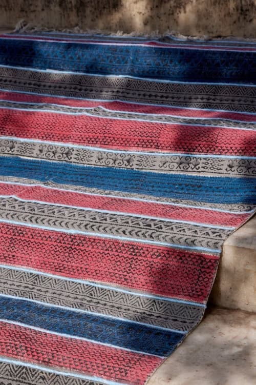 Zaina Rug | Area Rug in Rugs by CQC LA. Item made of cotton