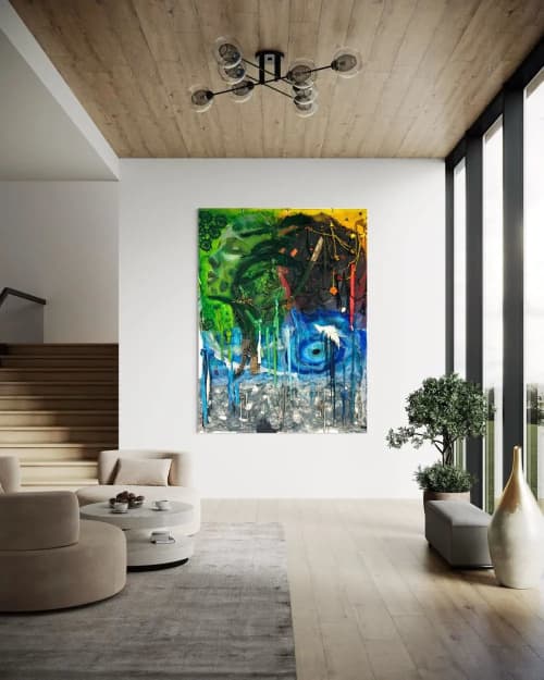Mixed media Abstract art | Paintings by Daniela SV Art