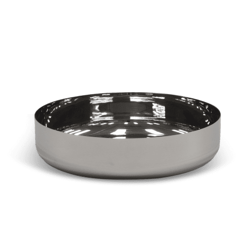 Modern Extra Large Bowl In Stainless Steel by Tina Frey Wescover