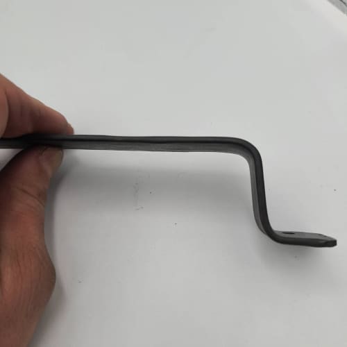 Pot Utensil Rack Wall Mount Hand Forged | Storage by Element Hand Forged Hardware. Item made of steel works with rustic style