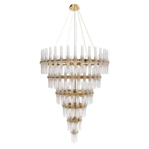WM168 Sirius Chandelier | Chandeliers by Alan M