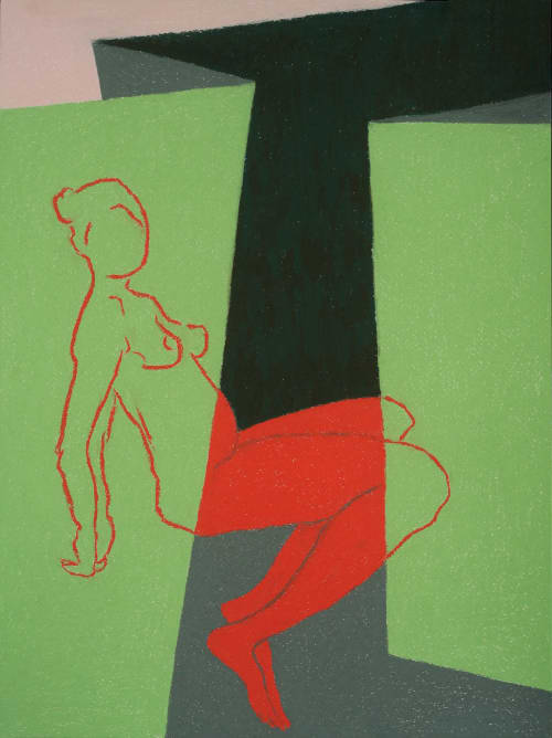 36.6 Mona Prezel Origami | Drawings by Elvira Dayel. Item composed of paper