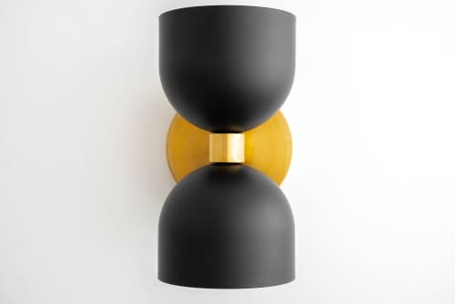Wall Sconce - Black Deep Ball - Model No. 5116 by Peared Creation ...