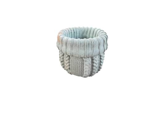 Mist Knit Planter Petite | Vases & Vessels by RAW & UNIQ