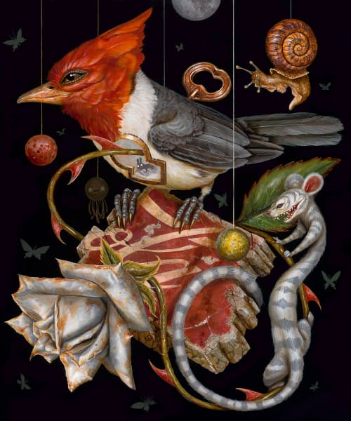 "Turn Key: Two" | Prints by Greg "CRAOLA" Simkins. Item composed of paper