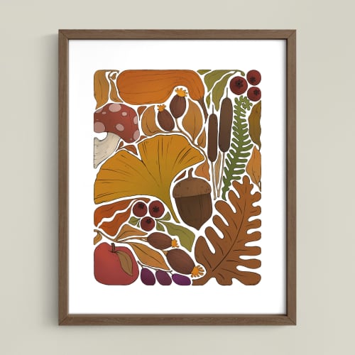Autumn Colours | Work by The Ugly Cat Studio