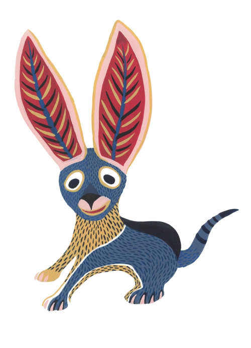 Collection of Alebrijes Prints | Prints by Relativity Textiles. Item composed of paper