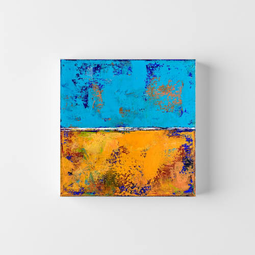ECHOES 022 - 20x20cm | Oil And Acrylic Painting in Paintings by Lara Spadetto Art