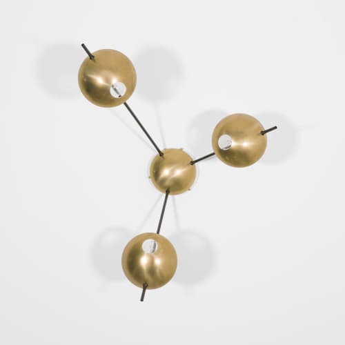 Helios Tribus II | Chandeliers by DESIGN FOR MACHA. Item made of brass