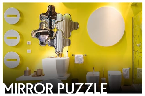 Puzzle Mirror | Decorative Objects by PlusObject