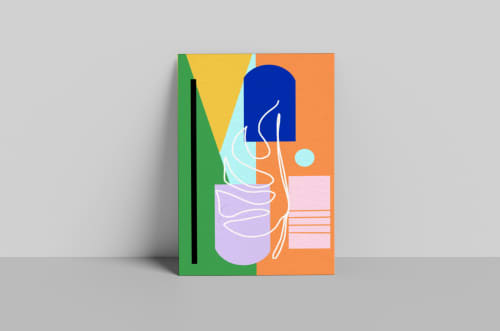 Paradise 2 Art Print | Prints by Britny Lizet. Item made of paper compatible with boho and contemporary style