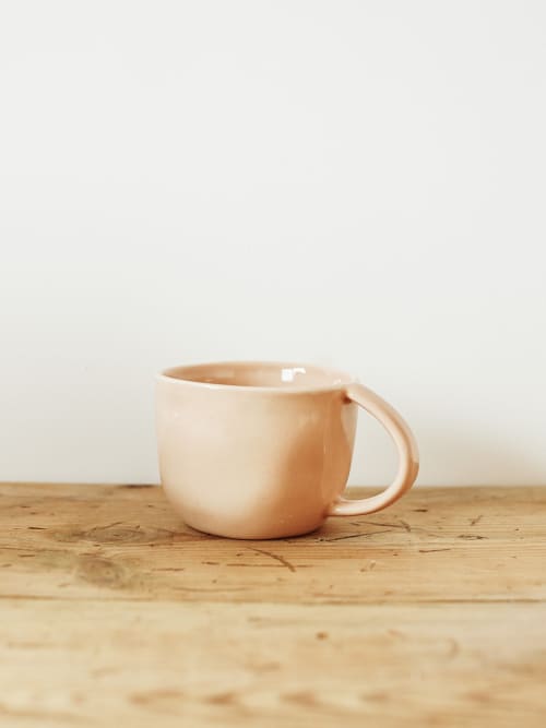Mug in Sunrise | Drinkware by Barton Croft. Item made of stoneware works with country & farmhouse & japandi style