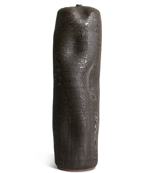H: 24" w: 7" | Vase in Vases & Vessels by SKOBY JOE CERAMICS. Item made of stoneware
