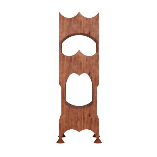 Two Eyes Shelf | Shelving in Storage by REJO studio. Item made of oak wood