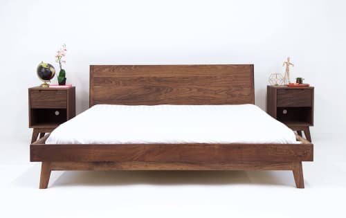 The Bosco | Bed in Beds & Accessories by MODERNCRE8VE. Item composed of maple wood