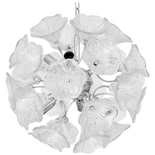Alan Mizrahi DV5519 Clear Flowers Sputnik | Chandeliers by Alan Mizrahi Lighting Design