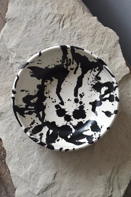 Rock Ceramic Salad Bowl | Serving Bowl in Serveware by OWO Ceramics. Item made of ceramic
