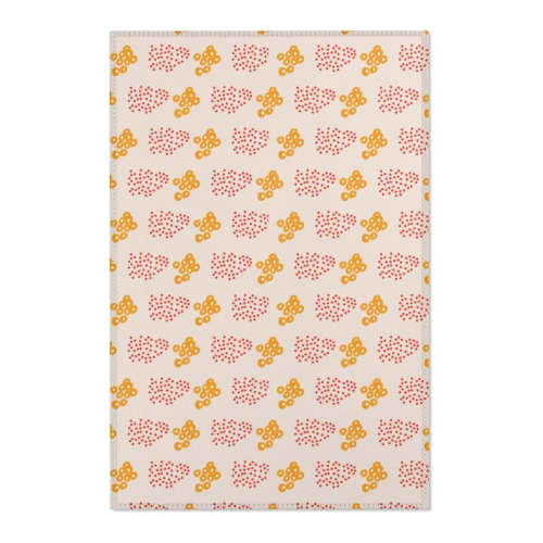 Orchid no. 11 Area Rug | Rugs by Odd Duck Press. Item made of fiber