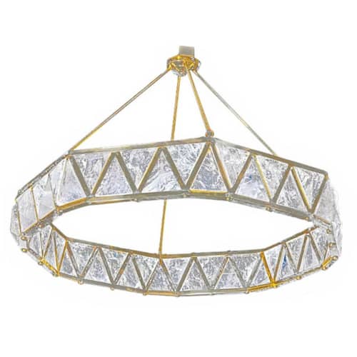 Alan Mizrahi QZ2450 Diadem Rock | Chandeliers by Alan Mizrahi Lighting Design
