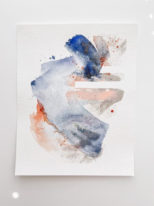 Take Me Where Your Heart Is | Mixed Media in Paintings by TERRA ETHOS. Item composed of paper in boho or contemporary style